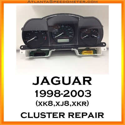 1998-2003 Jaguar (XK8, XJ8, XKR) Instrument Cluster Repair