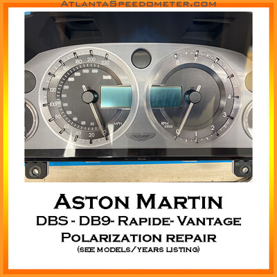 2006-2018 Aston Martin Cluster Service