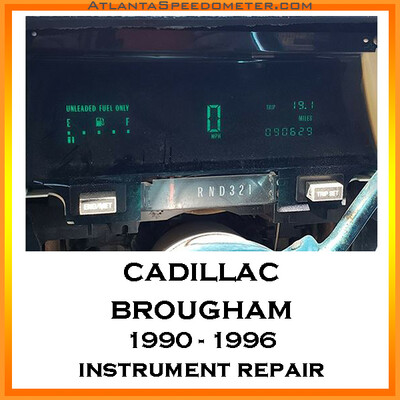 1990-1996 Cadillac Brougham Cluster Repair