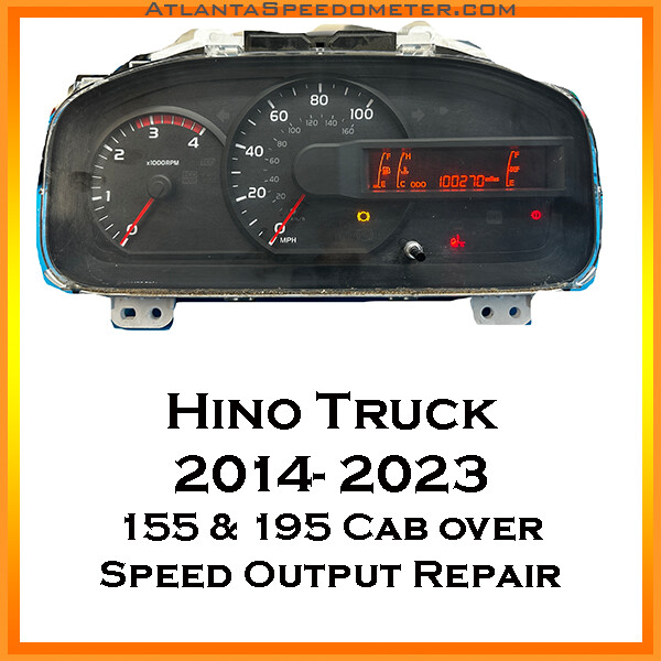 2014-2023 Hino Truck Speed Output Repair