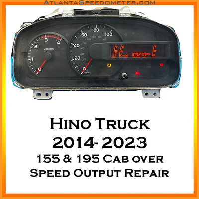 2014-2023 Hino Truck Speed Output Repair
