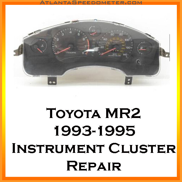 1993-1995 Toyota MR2 Instrument Cluster Repair