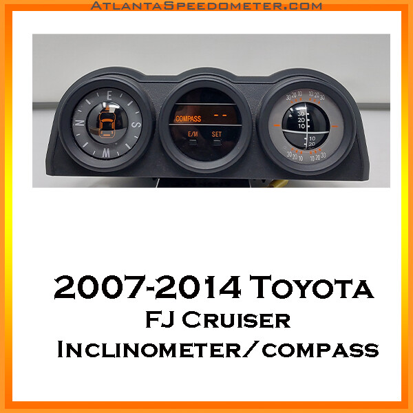 2007-2014 Toyota FJ Cruiser Inclinometer/Compass Repair