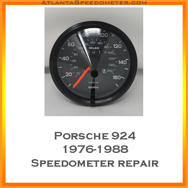 1976-1988 Porsche 924 Speedometer Head Overhaul Service