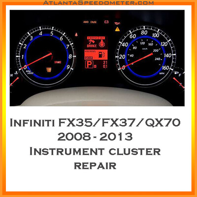 2008-2013 Infiniti FX35/FX37/QX70 Instrument Cluster Complete Rebuild