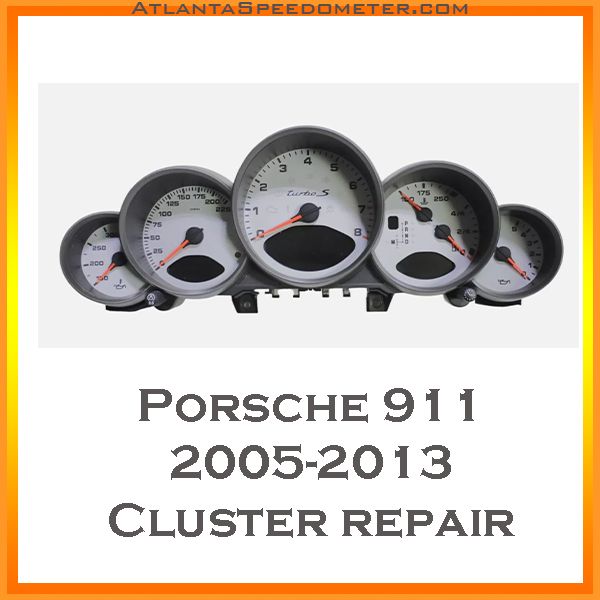 2005-2013 Porsche 911 (997) Cluster Display Repair