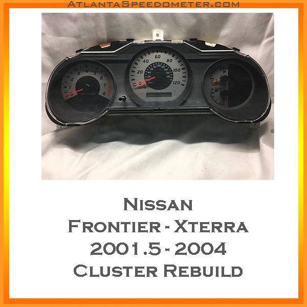 2001.5-2004 Nissan Frontier/Xterra Instrument Cluster Complete Rebuild