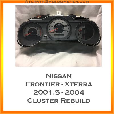 2001.5-2004 Nissan Frontier/Xterra Instrument Cluster Complete Rebuild