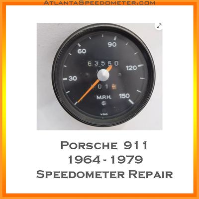 1964 - 1979 Porsche 911 Speedometer Head Overhaul Service