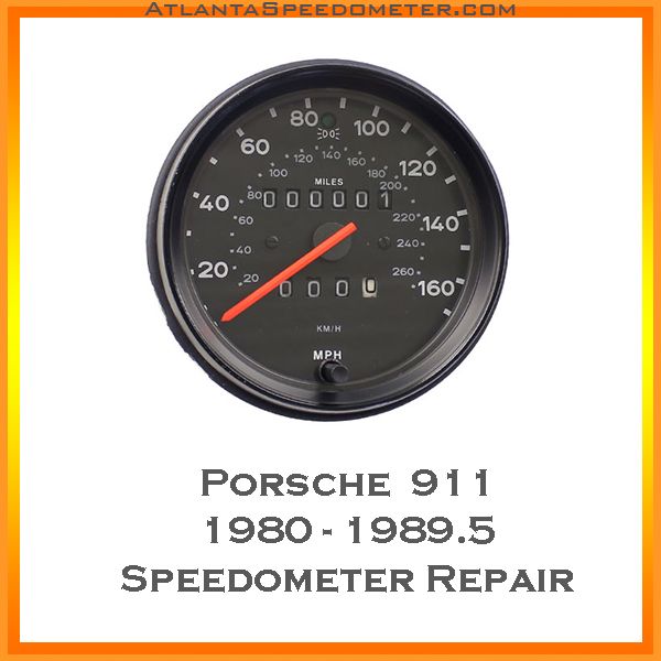 1980-1989.5 Porsche 911 Speedometer Head Overhaul Service