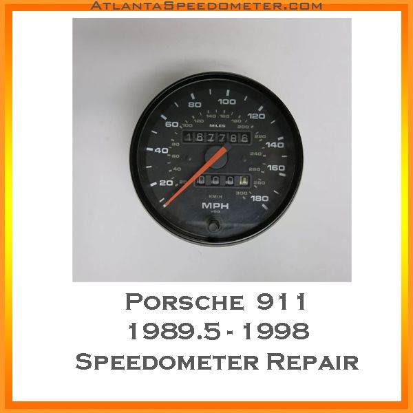 1989.5 - 1998 Porsche 911 Speedometer Head Overhaul Service