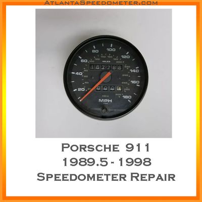 1989.5 - 1998 Porsche 911 Speedometer Head Overhaul Service