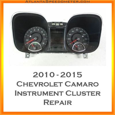 2010 - 2015 Chevrolet Camaro Instrument Cluster Repair