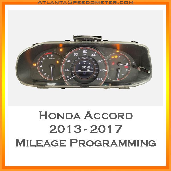 Mileage Programming 2013 - 2017 Honda Accord
