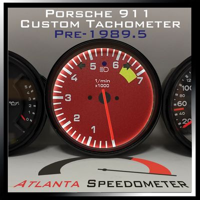 1964-1989.5 Porsche 911 Custom Tachometer Service
