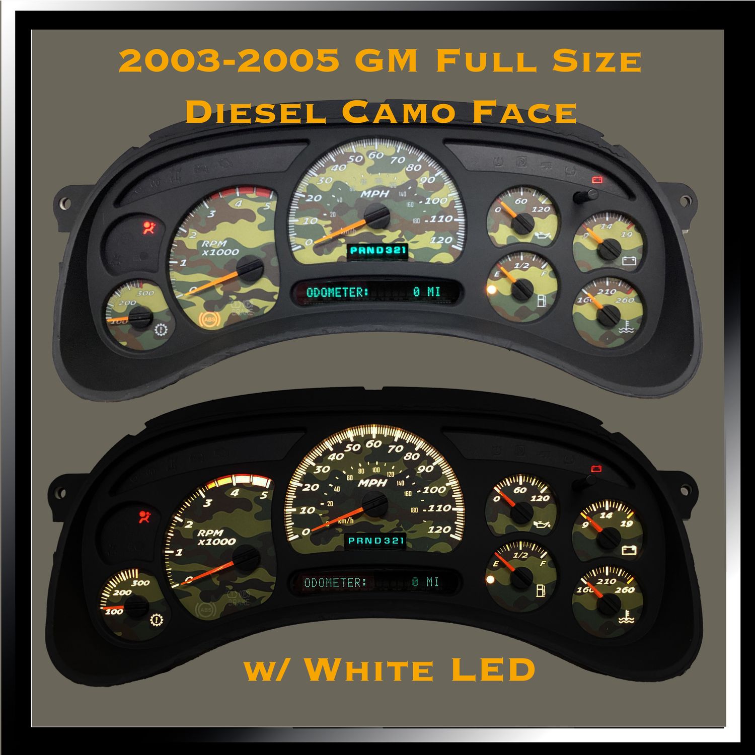 Remanufactured GM Instrument Cluster Gauge Speedometer Repair Service - 15224145-251725