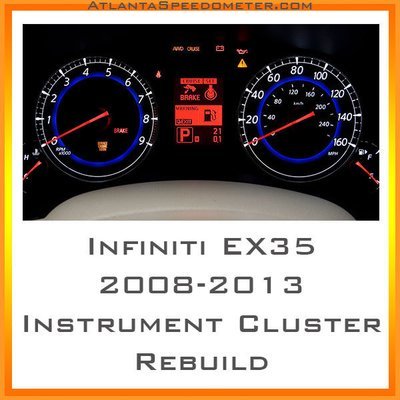 2008-2013 Infiniti EX35 Instrument Cluster Complete Rebuild