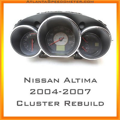 2004-2007 Nissan Altima 04-07 Instrument Cluster Complete Rebuild