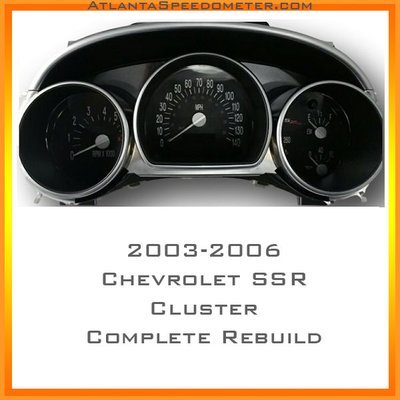 2003-2006 SSR Cluster Complete Rebuild