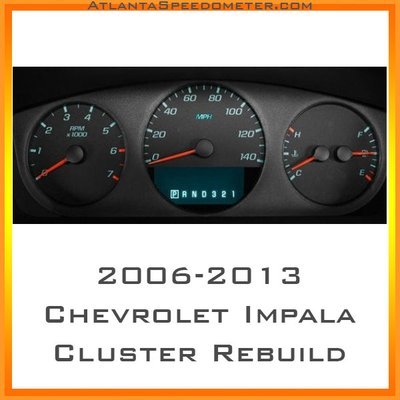 2006-2013 Chevrolet Impala Instrument Cluster Repair