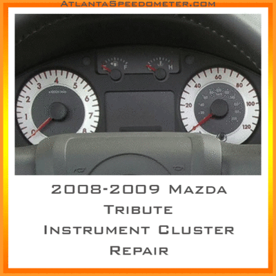 2008-2009 Mazda Tribute Instrument Cluster Repair