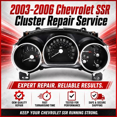2003-2006 SSR Cluster Complete Rebuild