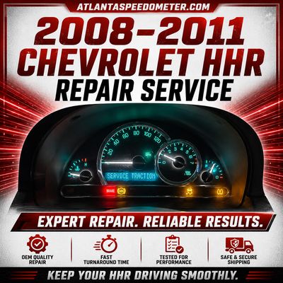 2008-2011 Chevrolet HHR Instrument Cluster Repair
