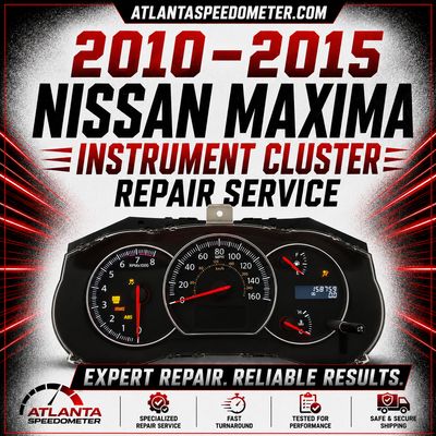 2010-2015 Nissan Maxima Cluster Display Repair