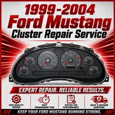 1999-2004 Ford Mustang Cluster Repair