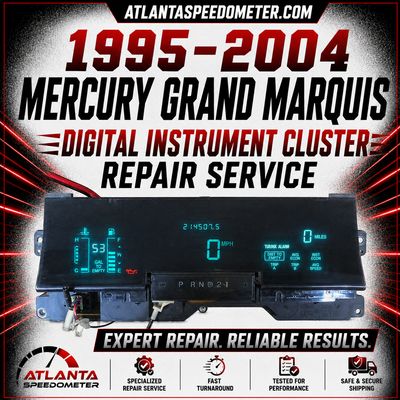 1995-2004 Mercury Grand Marquis Digital Cluster Repair