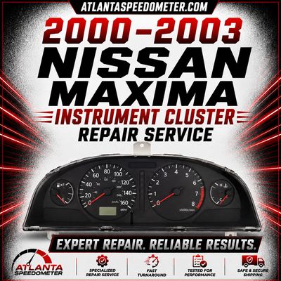 2000-2003 Nissan Maxima Instrument Cluster Repair