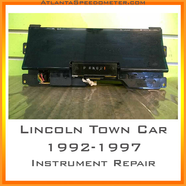 1990-1997 Lincoln Town Car Digital Cluster Repair