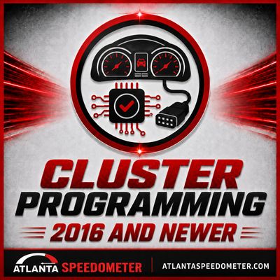 Cluster Programming for Digital Odometer 2016-Current or w/o Original Unit