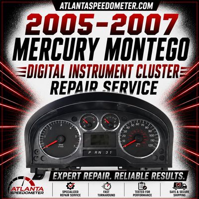 2005-2007 Mercury Montego Instrument Cluster Complete Rebuild
