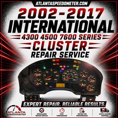 2002-2017 International 4300 4500 7600 Series Cluster Rebuild