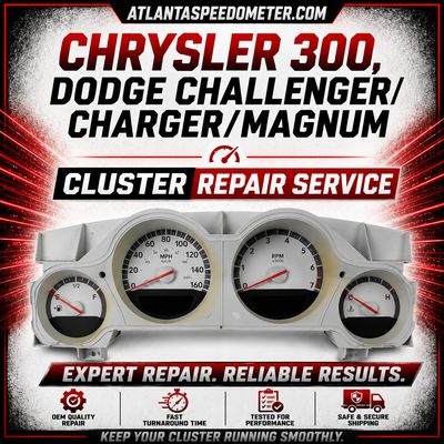 Chrysler 300, Dodge Challenger/Charger/Magnum Gauge Repair