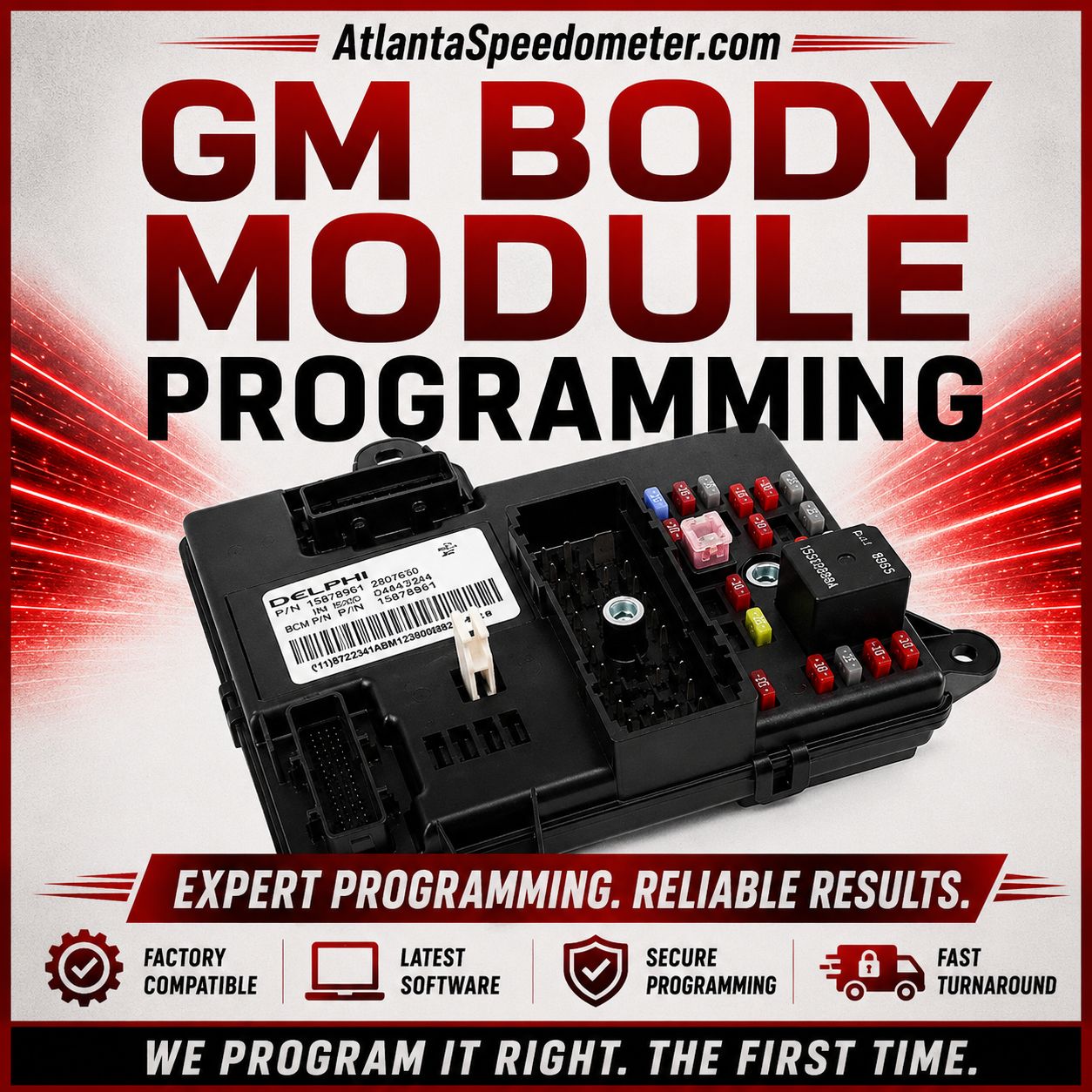 GM Body Control Module Programming/Cloning