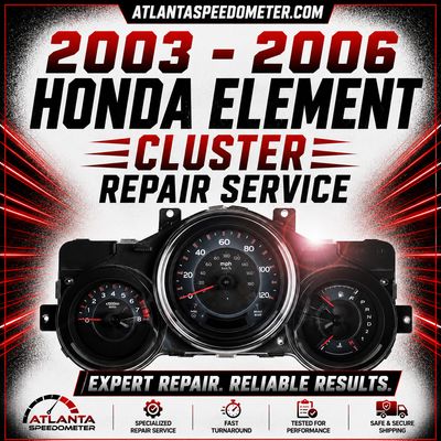 2003-2006 Honda Element Cluster Repair