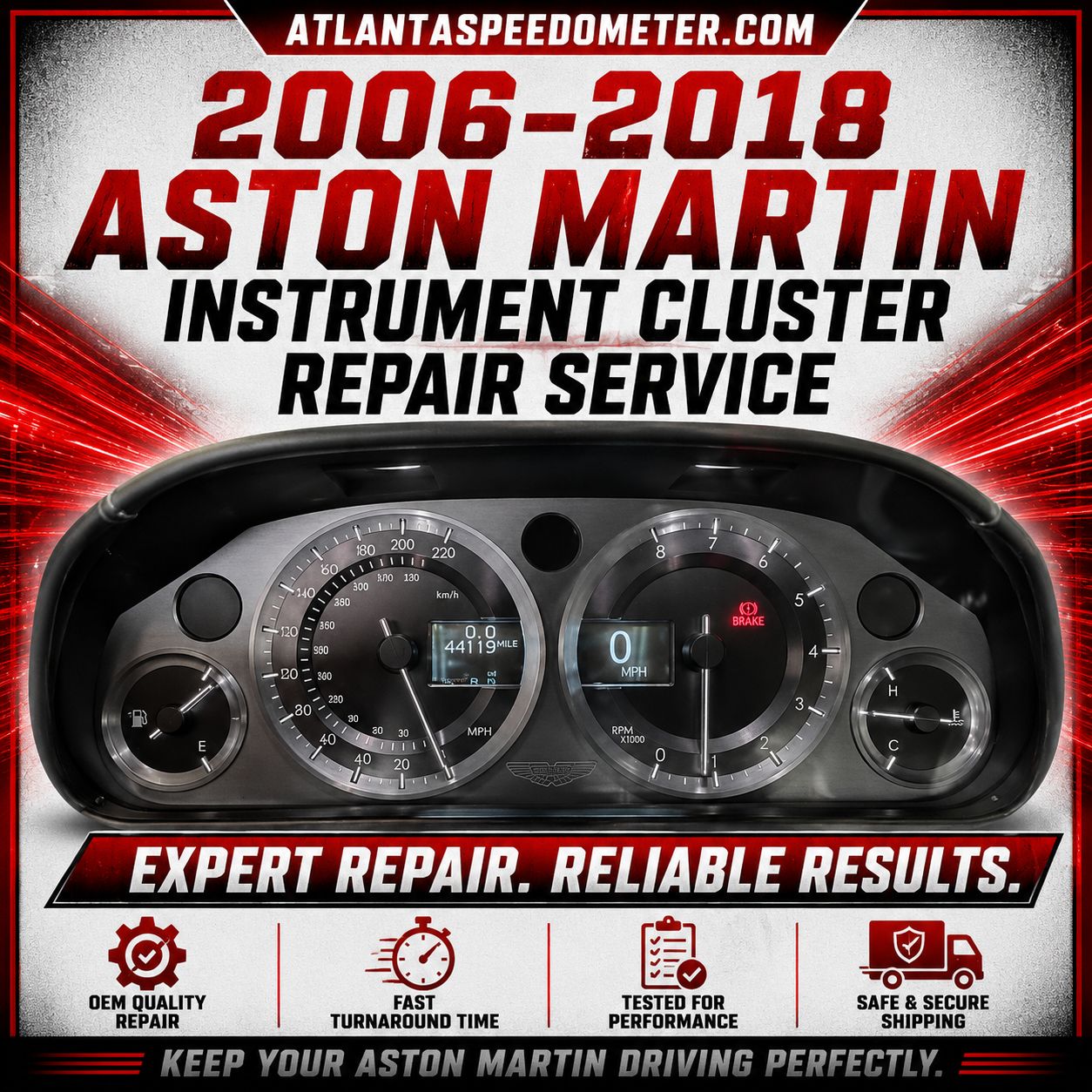 2006-2018 Aston Martin Cluster Service