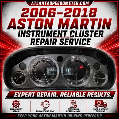 2006-2018 Aston Martin Cluster Service
