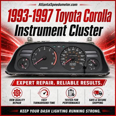 1994-1999 Toyota Celica Instrument Cluster Repair