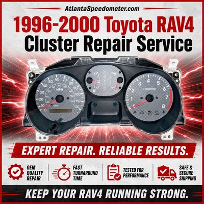 1996-2000 Toyota Rav4 Instrument Cluster Repair