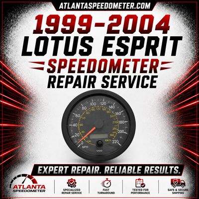 1999-2004 Lotus Esprit Speedometer Head Repair