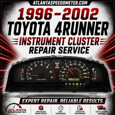 Toyota 4Runner 1996-2002 Instrument Cluster Repair
