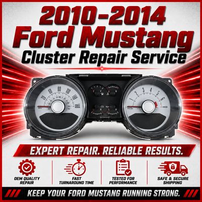 2010-2014 Ford Mustang Instrument Cluster Repair