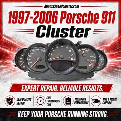 1997-2006 Porsche 911 (996) 97-06 Cluster Repair