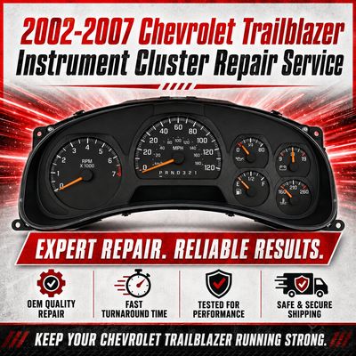 2002-2007 Chevrolet Trailblazer Instrument Cluster Rebuild