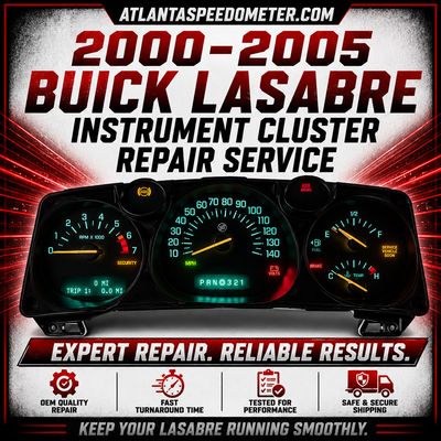 2000-2005 Buick LaSabre Instrument Cluster Rebuild