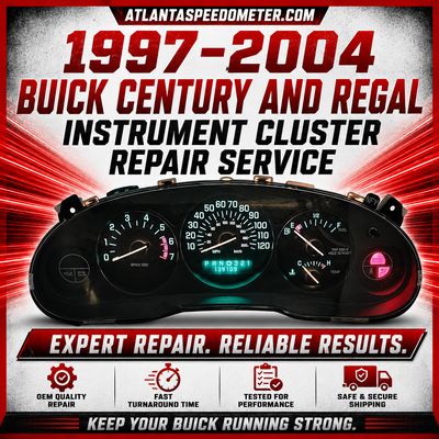 1997-2004 Buick Century and Regal Display Repair