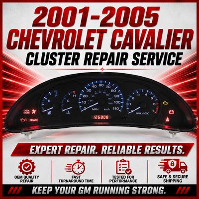2001-2005 Chevrolet Cavalier Instrument Cluster Rebuild